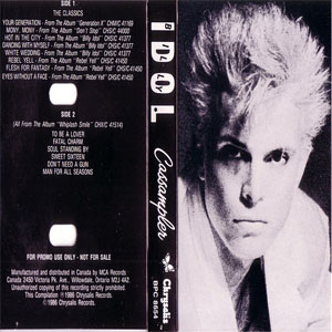Disco Cassampler de Billy Idol