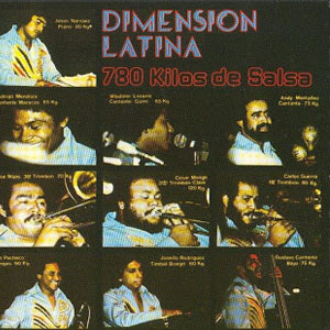 Disco 780 kilos de salsa de La Dimensión Latina