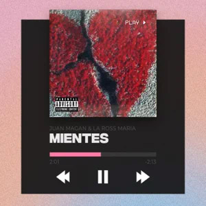 Disco Mientes de Juan Magán