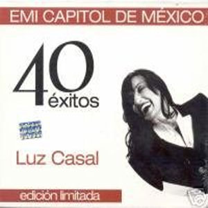 Disco 40 Exitos de Luz Casal