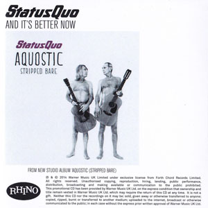 Disco And It's Better Now de Status Quo